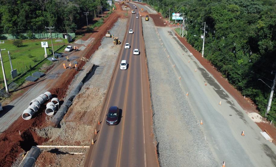 Duplicação BR-469 Pavimentação e drenagem