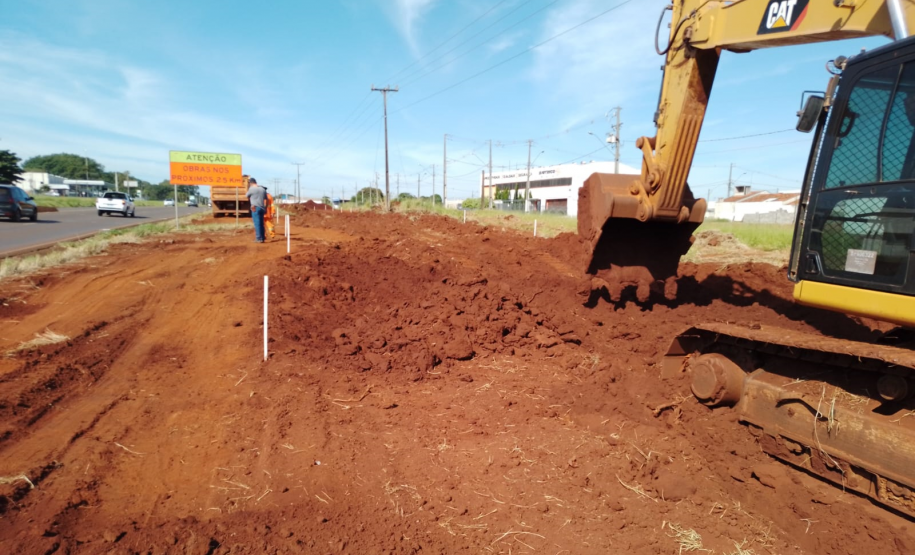 Duplicação em Campo Mourão - limpeza de camada vegetal