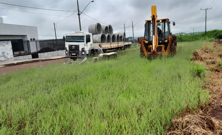 Duplicação em Campo Mourão - bueiros de concreto