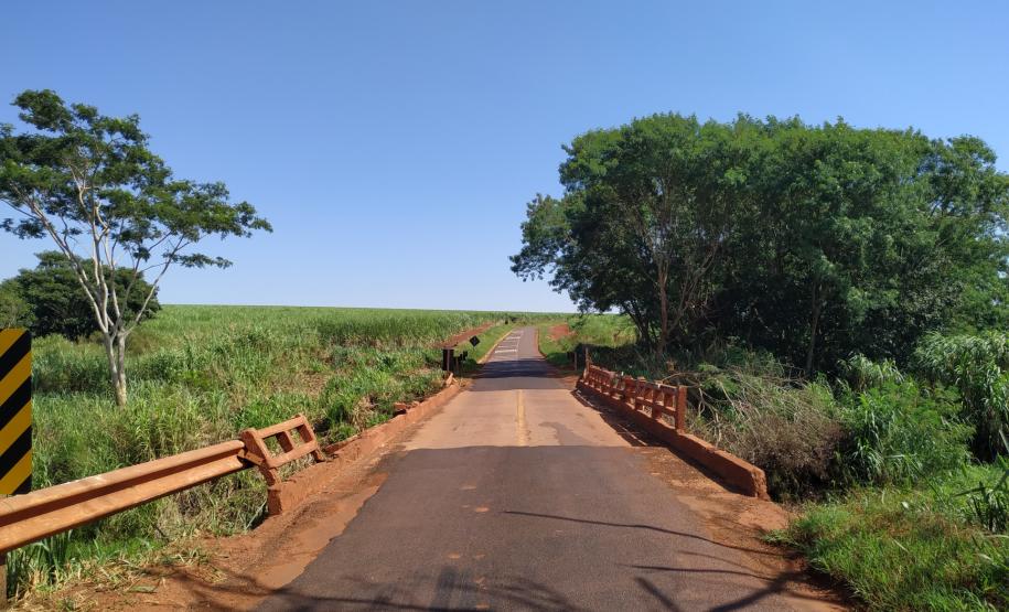 Ponte Rio Centenário PR-534 em Centenário do Sul