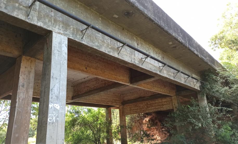 Ponte Rio do Índio PR-323 no limite entre Cianorte e Tuneiras do Oeste