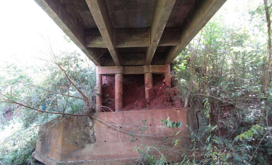 Ponte Rio Piava PR-680 em Maria Helena