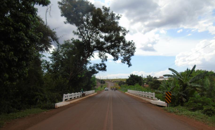 Ponte Rio Pirianito PR-442 em Uraí