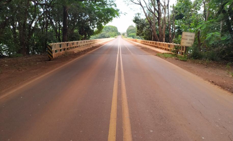 Ponte Rio Primeiro de Maio PR-437 em Primeiro de Maio