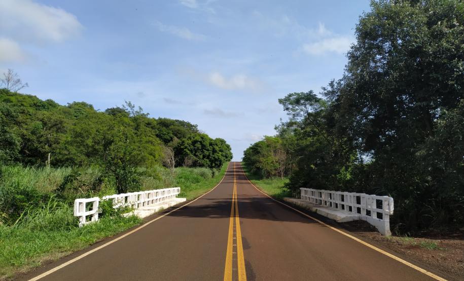 Ponte Rio Ribeiro PR-437 em Alvorada do Sul