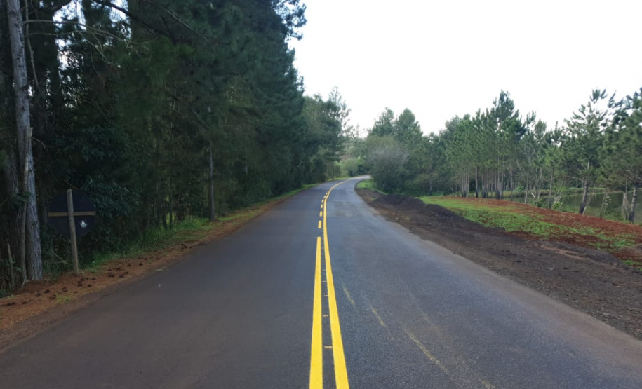 PR-471 Catanduvas a Três Barras do Paraná - sinalização provisória