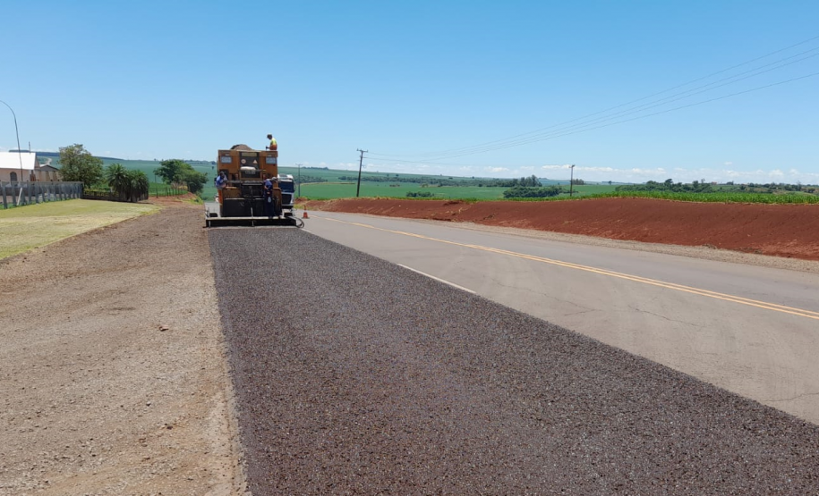 PR-486 entre Assis Chateaubriand e o Rio Piquiri - serviços do Proconserva