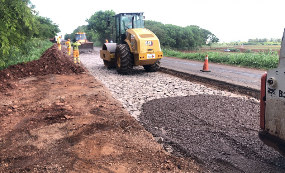 PR-486 entre Assis Chateaubriand e o Rio Piquiri - serviços do Proconserva