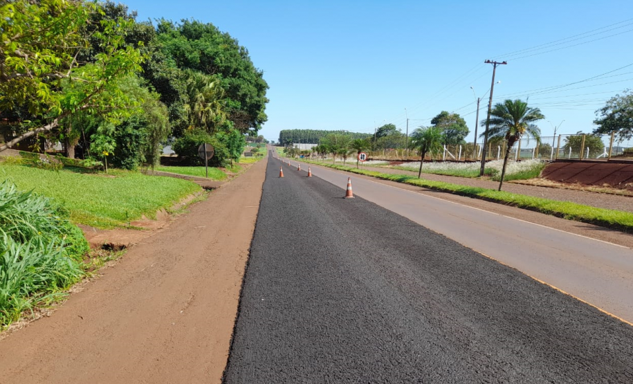 PR-486 entre Assis Chateaubriand e o Rio Piquiri - serviços do Proconserva