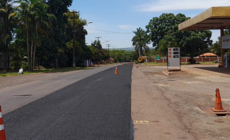 Serviços de conservação na PR-497 entre Missal e São Miguel do Iguaçu