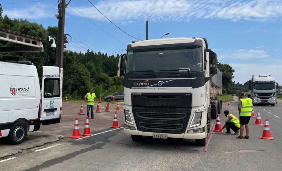 Balanças rodoviárias do DER/PR