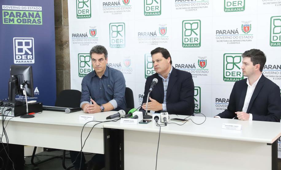 Coletiva sobre novas concessões rodoviárias