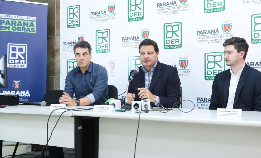 Coletiva sobre novas concessões rodoviárias