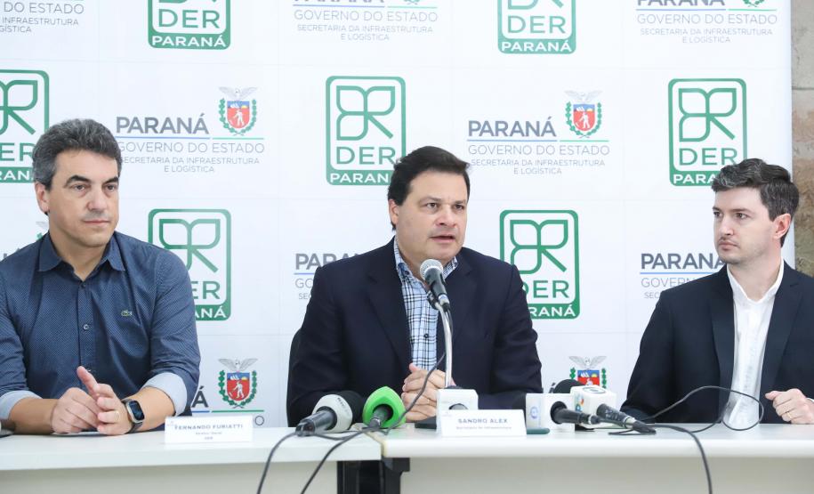 Coletiva sobre novas concessões rodoviárias