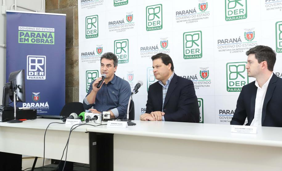 Coletiva sobre novas concessões rodoviárias