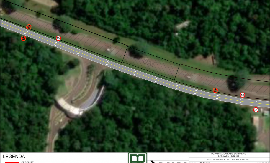 Desvio BR-469 - detalhe Royal Boulevard