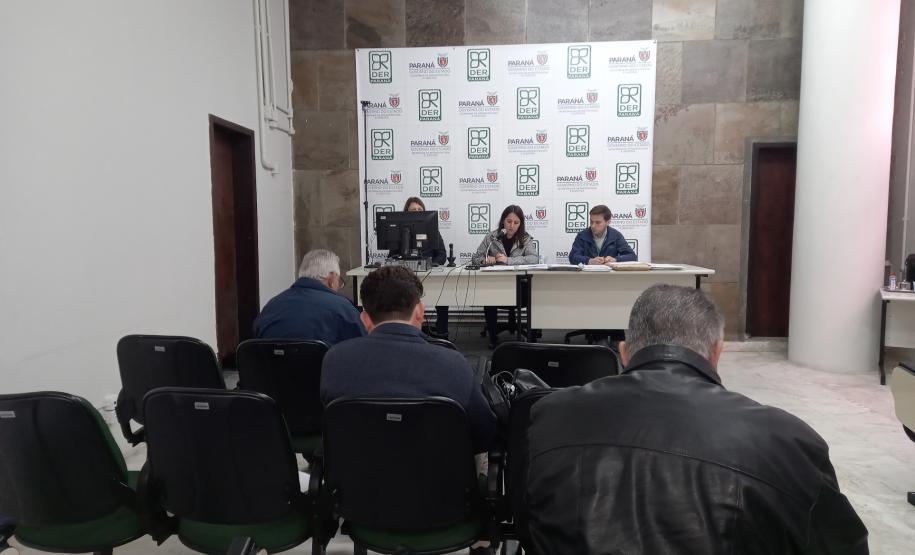 Sessão de abertura de envelopes de preços da duplicação de Toledo