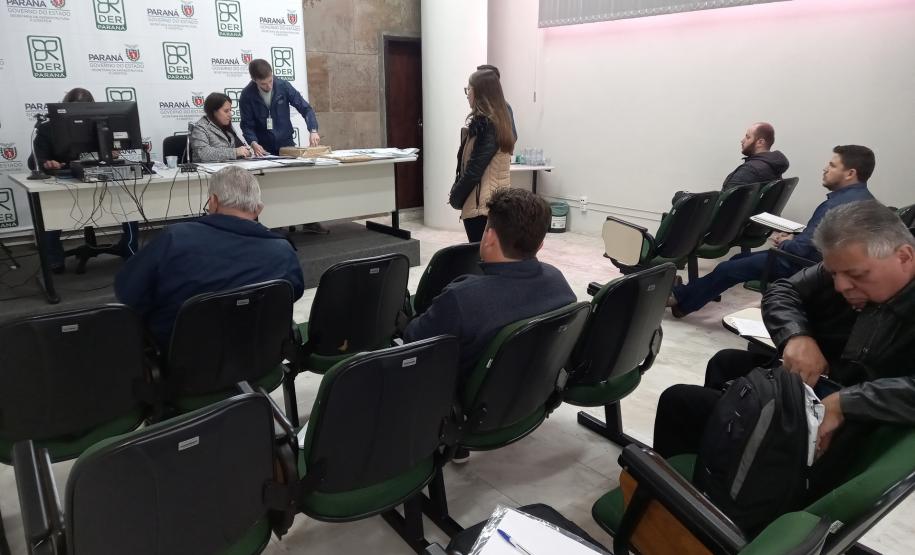 Sessão de abertura de envelopes de preços da duplicação de Toledo