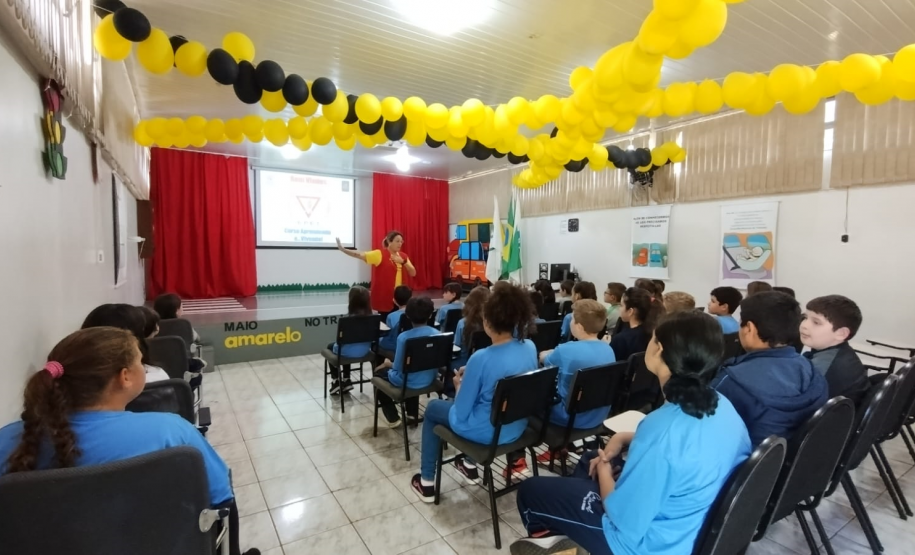 Atividades na EPET de Cascavel