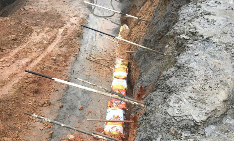 Chuvas na Estrada da Graciosa