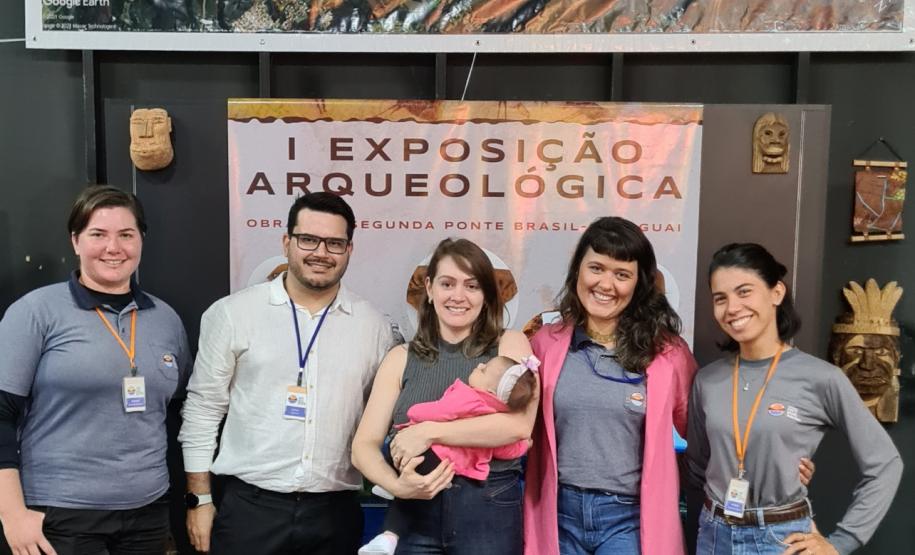 Exposição arqueológica resultante do Programa de Monitoramento Arqueológico da obra da Segunda Ponte da Integração Brasil – Paraguai e da nova rodovia de acesso
