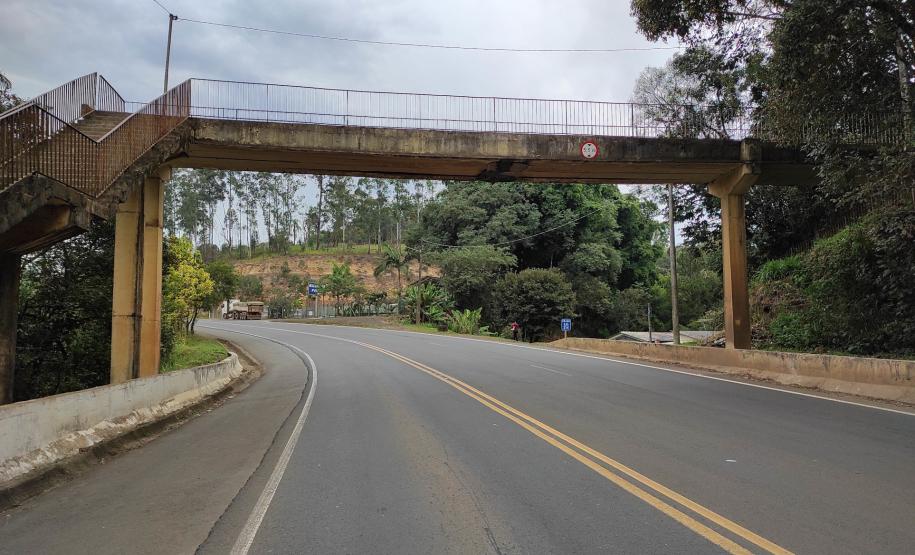 Passarela km 213,96 PR-160 em Telêmaco Borba