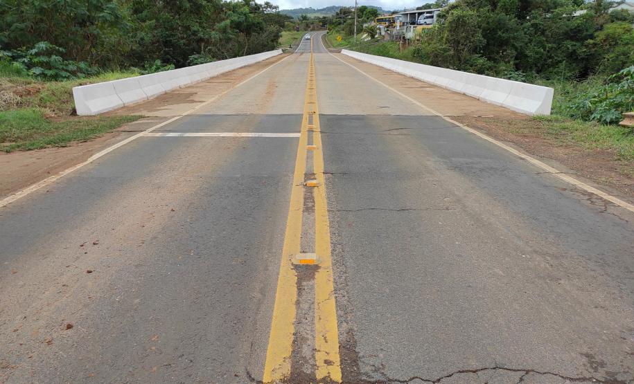 Ponte Ribeirão Grande PRC-272 em Pinhalão