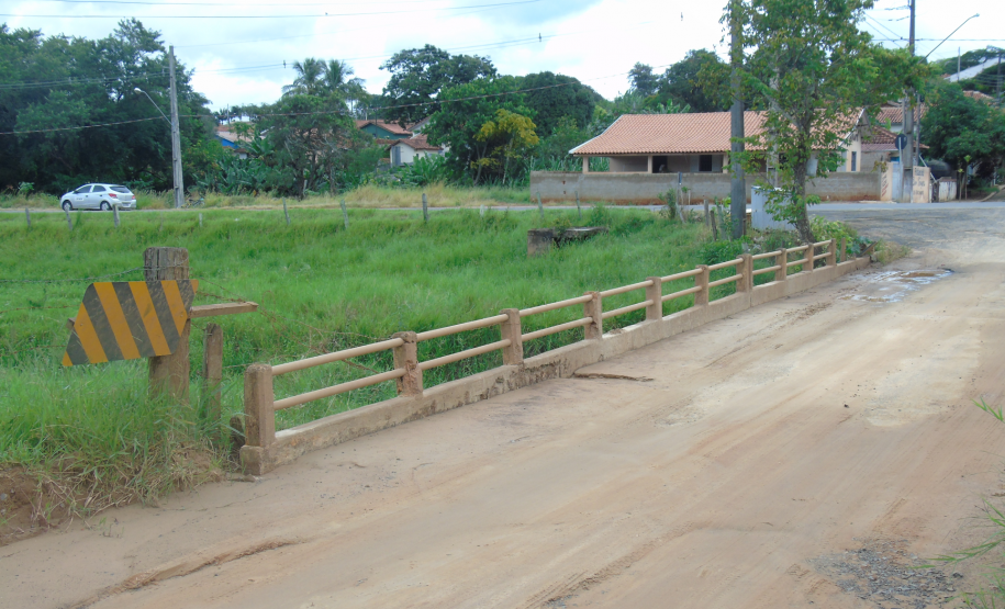 Ponte Ribeirão Patrimônio PR-151 em Salto do Itararé