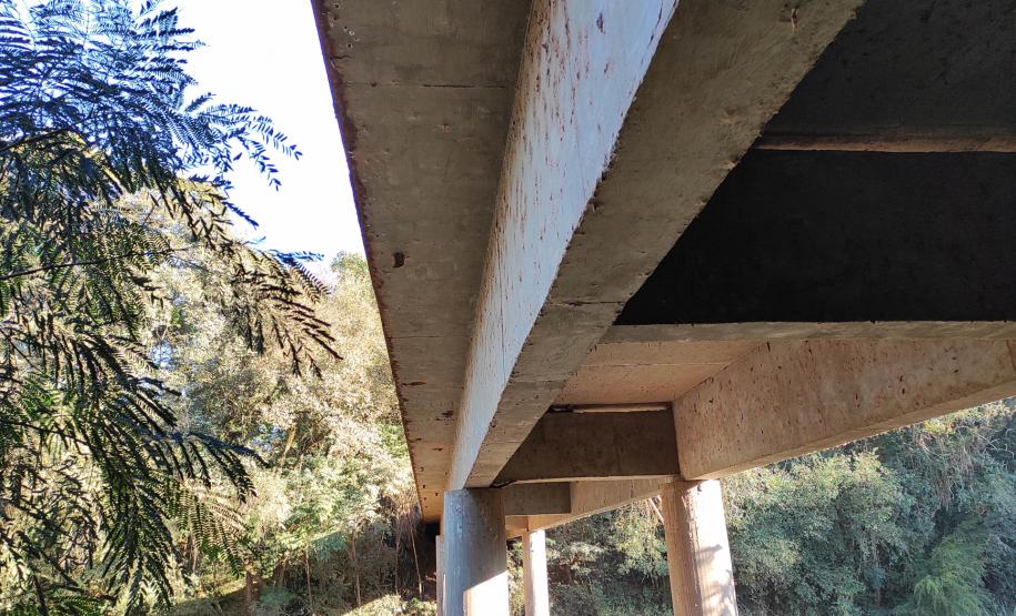 Ponte Rio Ubazinho PR-535 em Cândido de Abreu