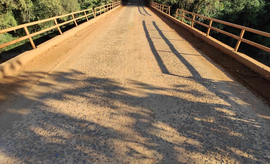 Ponte Rio Ubazinho PR-535 em Cândido de Abreu