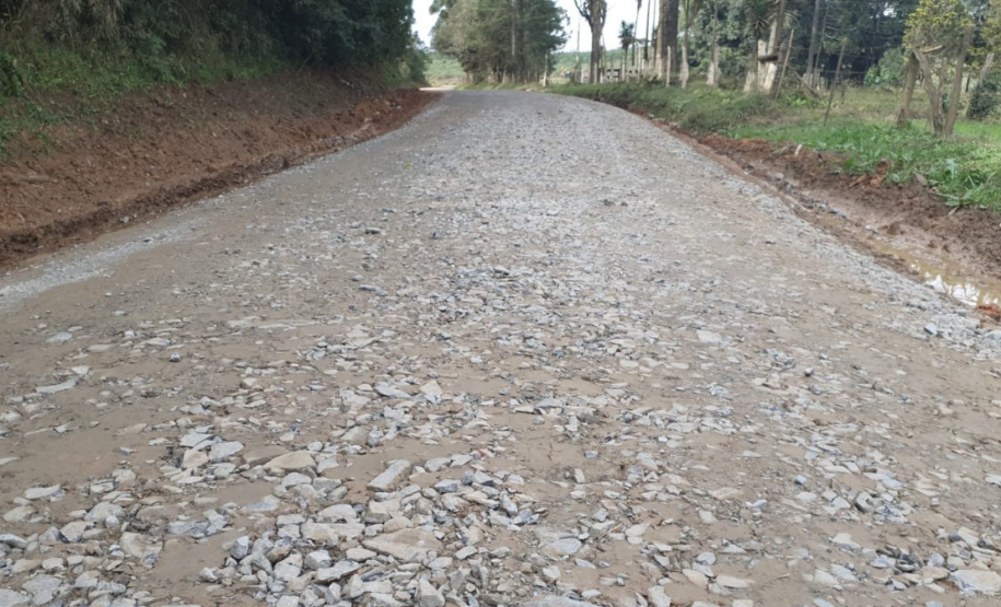 PR-433 Cascalhamento