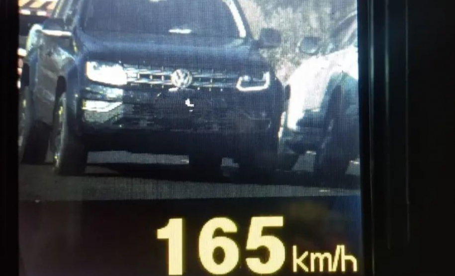 Excessos de velocidade detectados pelo radar
