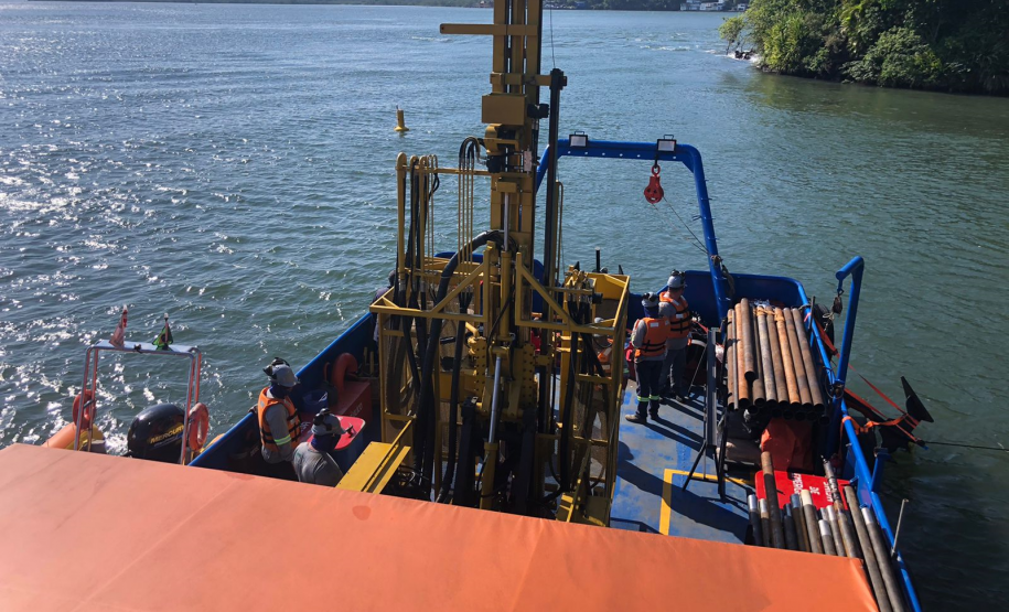 Sondagens da Ponte de Guaratuba