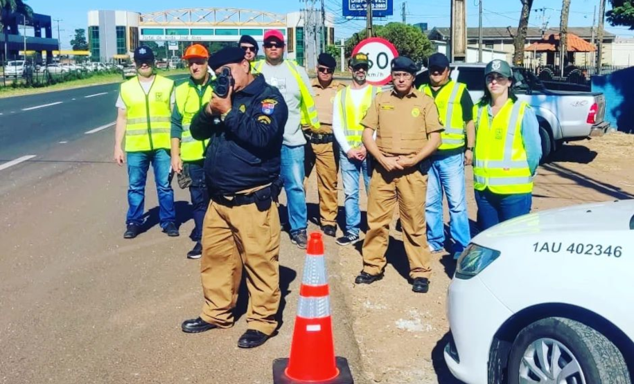 Treinamento de agentes do DER/PR e do CMEIV