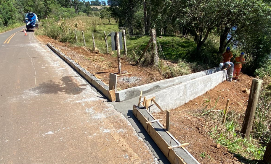 Ponte Rio Empoçado na PR-446 em Bituruna