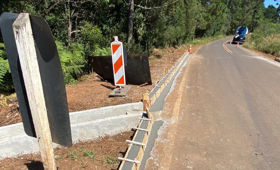Ponte Rio Empoçado na PR-446 em Bituruna