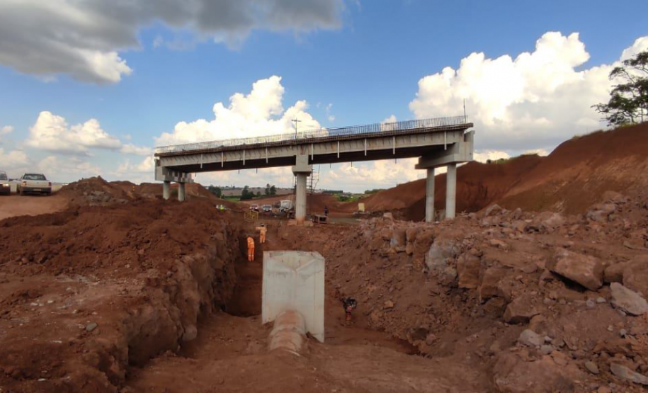 Contorno de Jandaia do Sul - drenagem - bueiro e viaduto