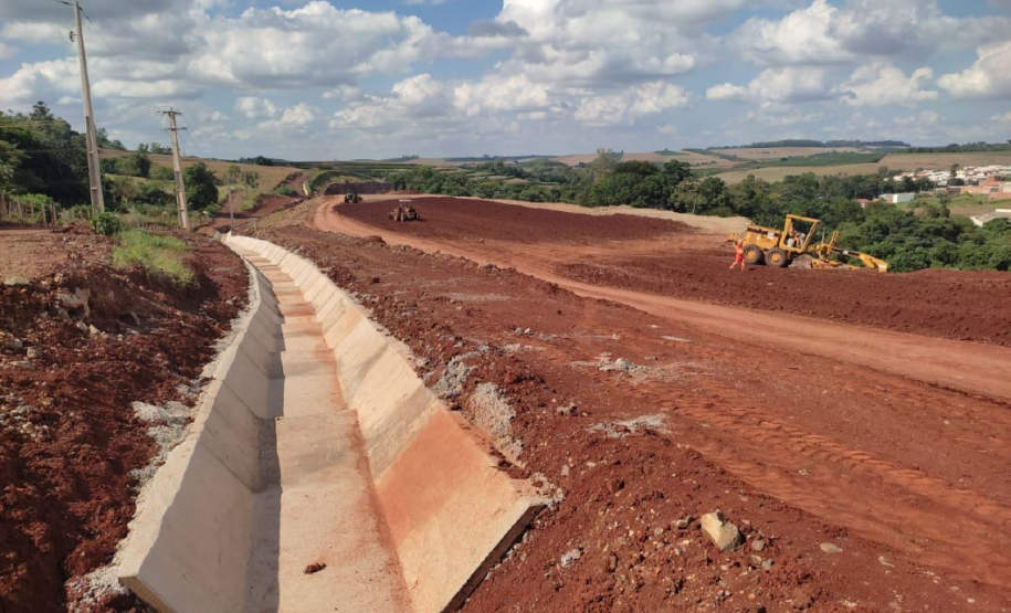 Contorno de Jandaia do Sul - drenagem - drenagem superficial e terraplenagem