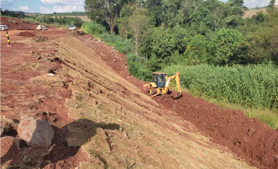 Contorno de Jandaia do Sul - enleivamento