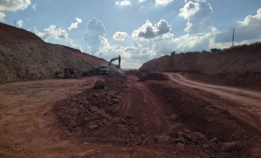 Contorno de Jandaia do Sul - terraplenagem