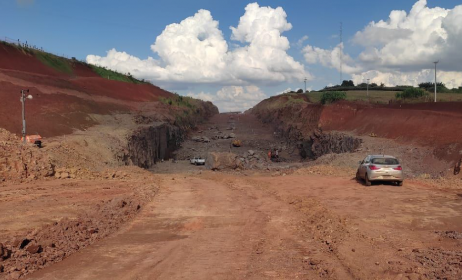 Contorno de Jandaia do Sul - terraplenagem