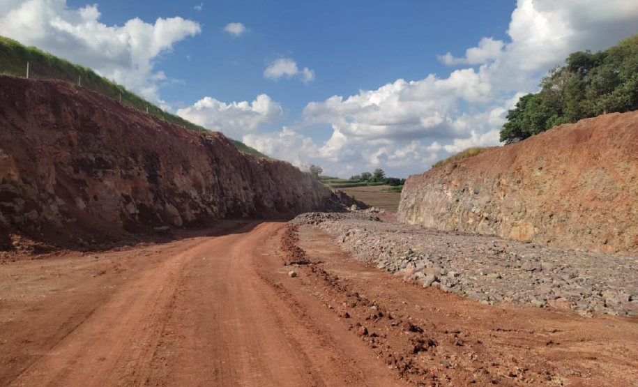 Contorno de Jandaia do Sul - terraplenagem