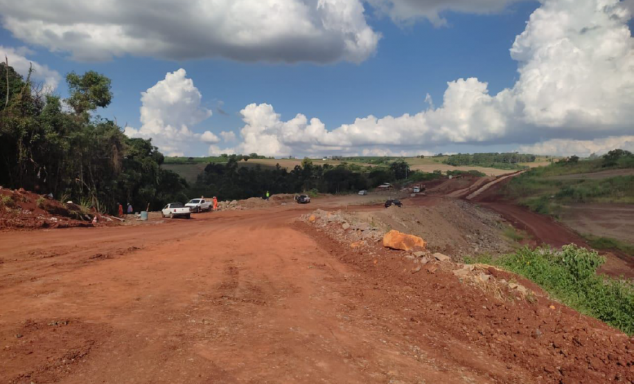 Contorno de Jandaia do Sul - terraplenagem