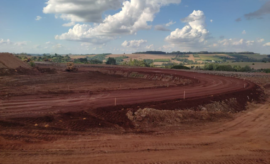 Contorno de Jandaia do Sul - terraplenagem