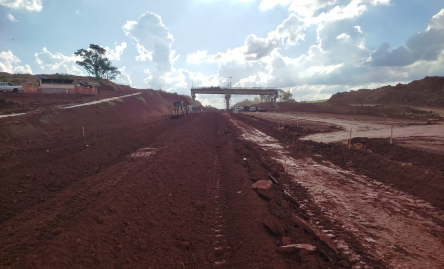 Contorno de Jandaia do Sul - terraplenagem