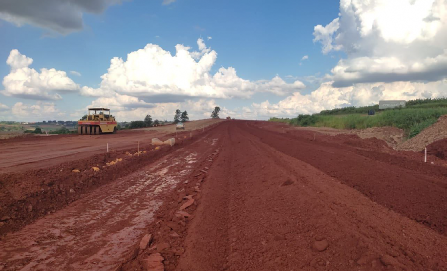 Contorno de Jandaia do Sul - terraplenagem