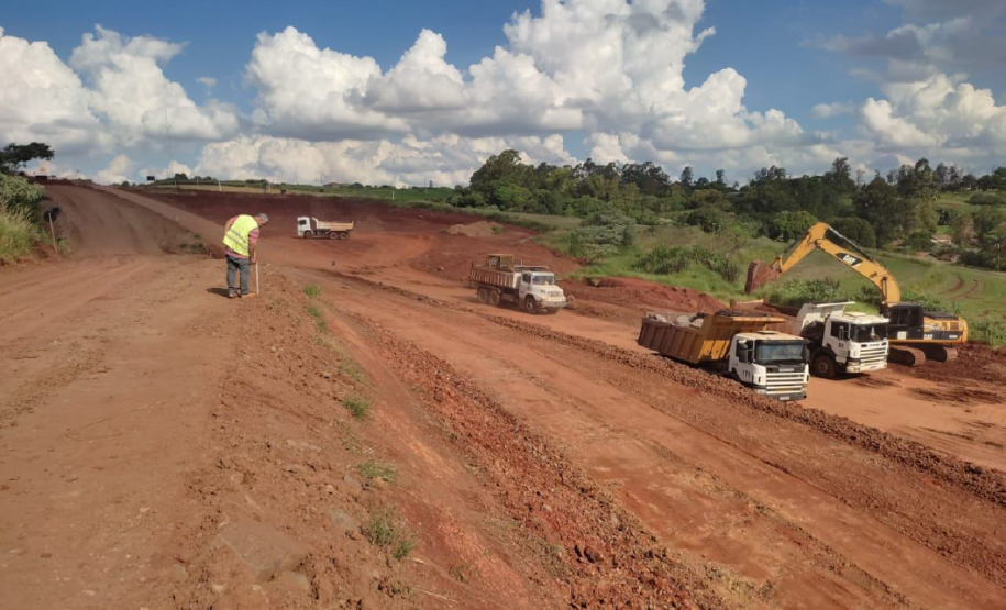 Contorno de Jandaia do Sul - terraplenagem