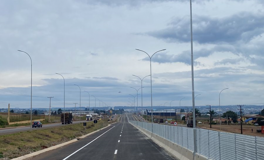 Novas pistas duplicadas da BR-277 em Guarapuava