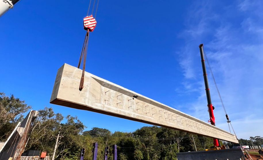 Serviços da duplicação da BR-469 em Foz do Iguaçu