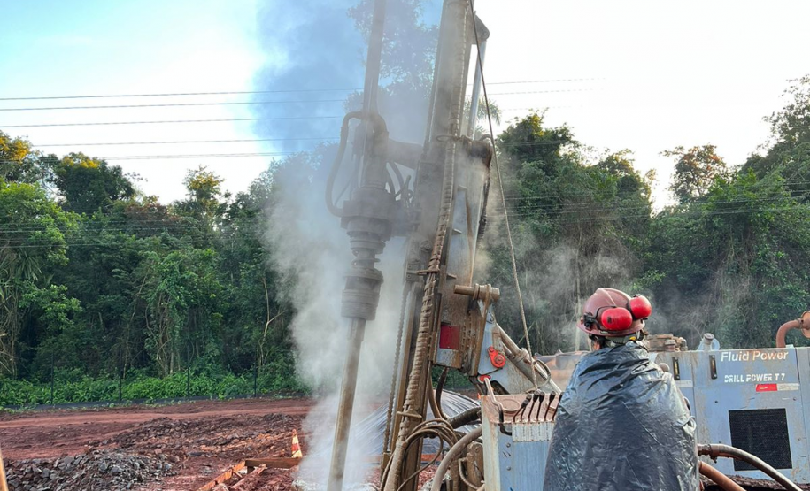Serviços da duplicação da BR-469 em Foz do Iguaçu